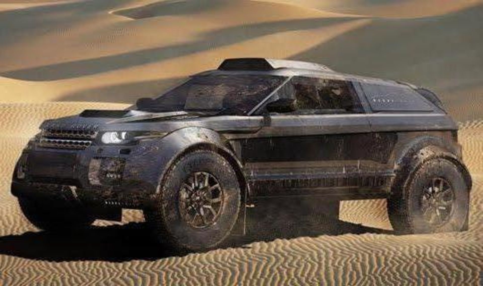 Range Rover Evoque Rally Car Concept