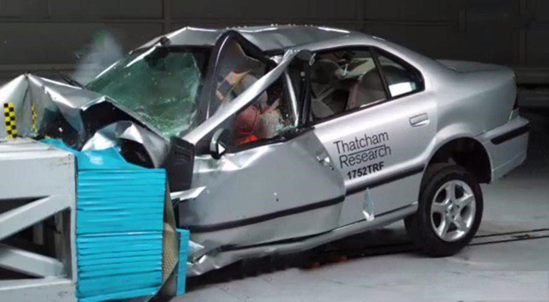 samand test crash