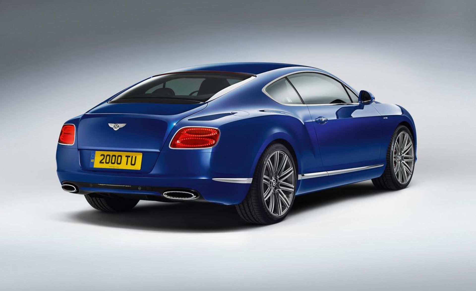 bentley continental gt speed rear