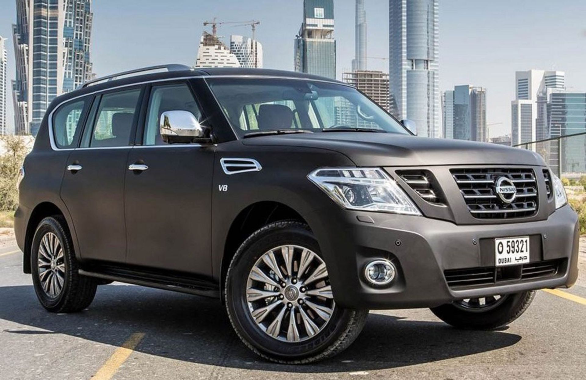 نیسان پاترول 2014 در راه نمایشگاه دوبی