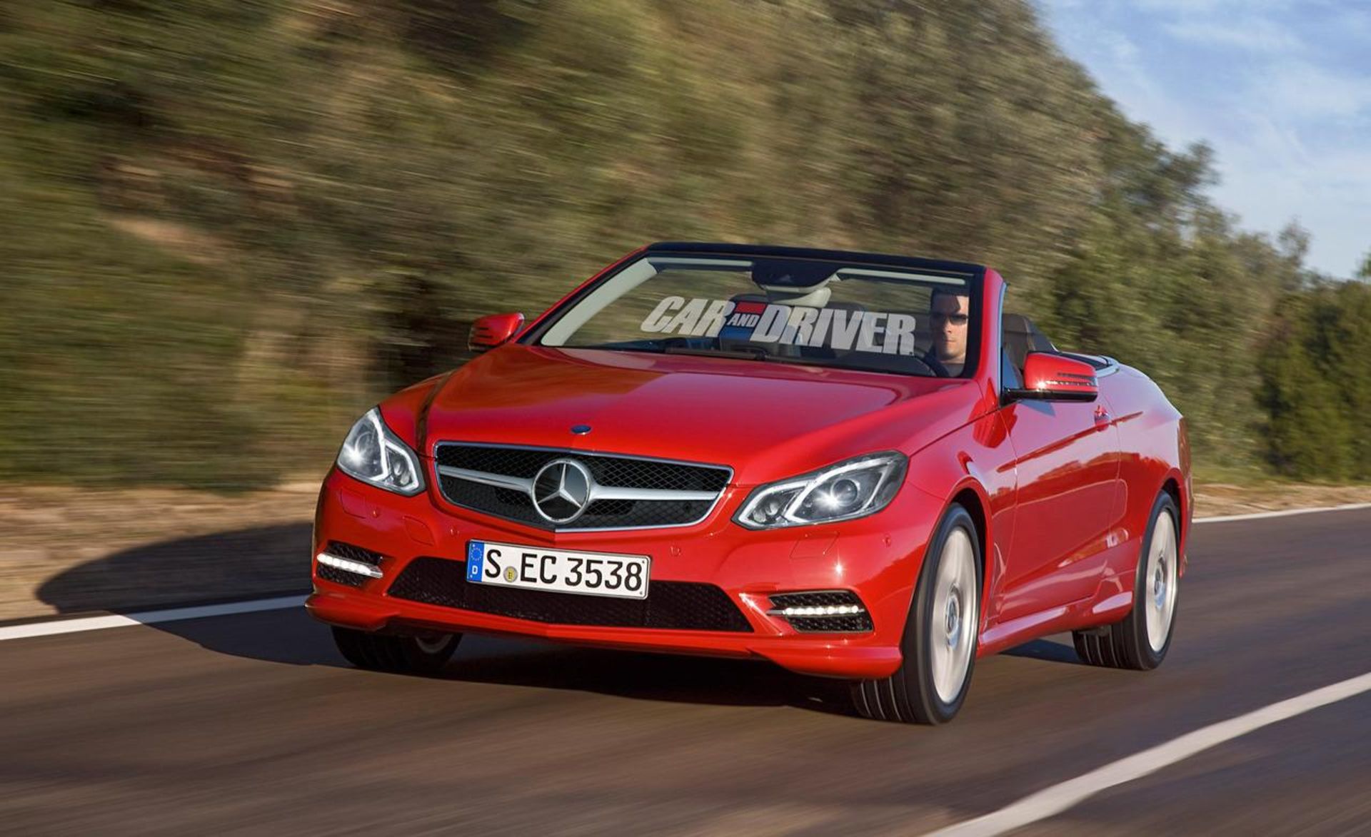 2014 Mercedes-Benz e-class cabriolet rendered