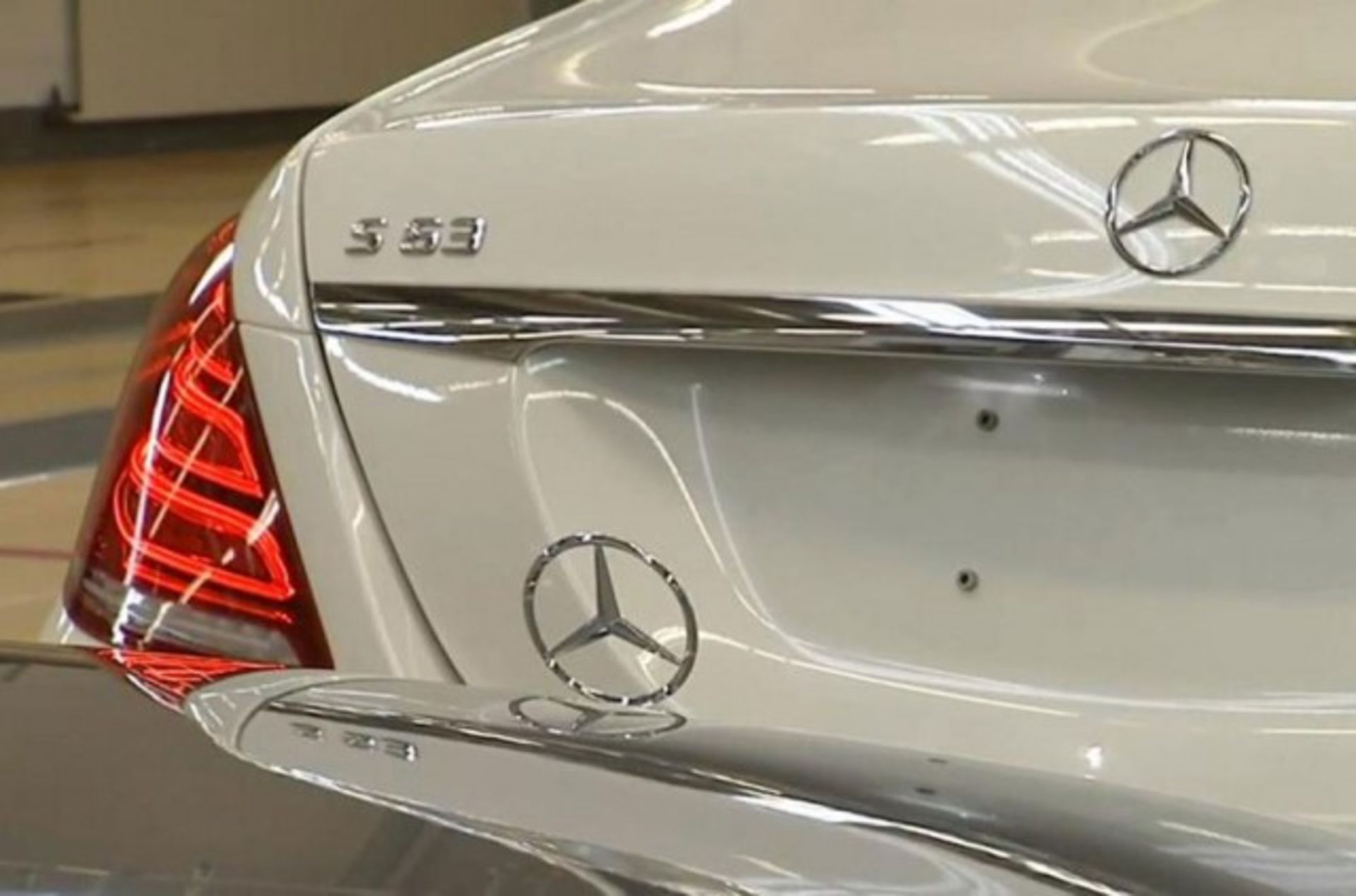 The car retains AMG badging