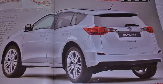 تصاویر رندر شده RAV4 توسط مجله Quattroroute