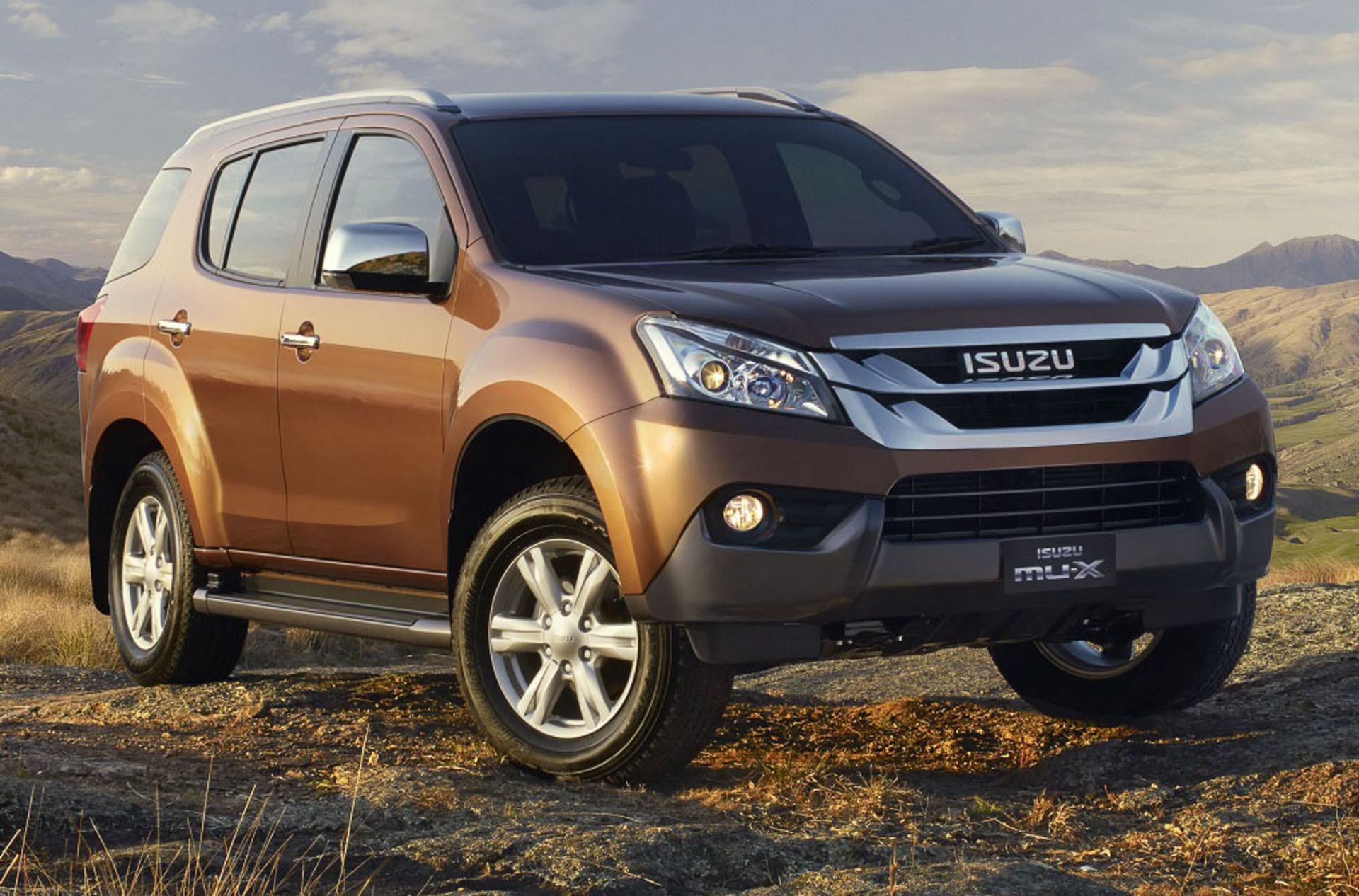2014 Isuzu mu x overseas