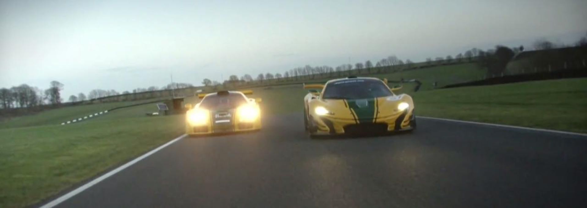 McLaren P1 GTR and  F1 GTR