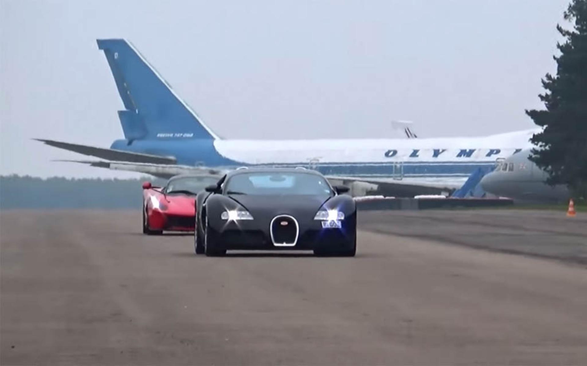 DRAG RACE - Bugatti Veyron vs LaFerrari
