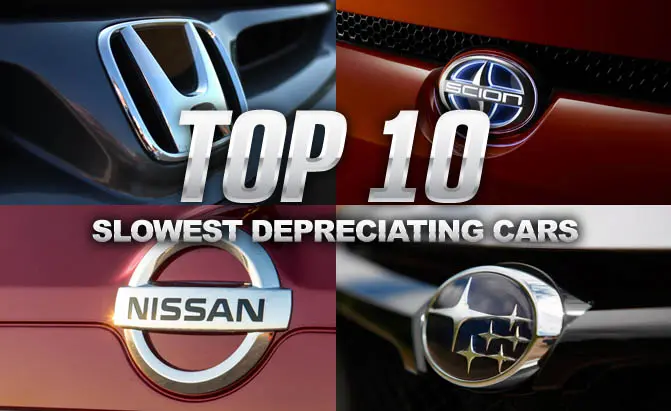Top 10 Slowest Depreciating Cars
