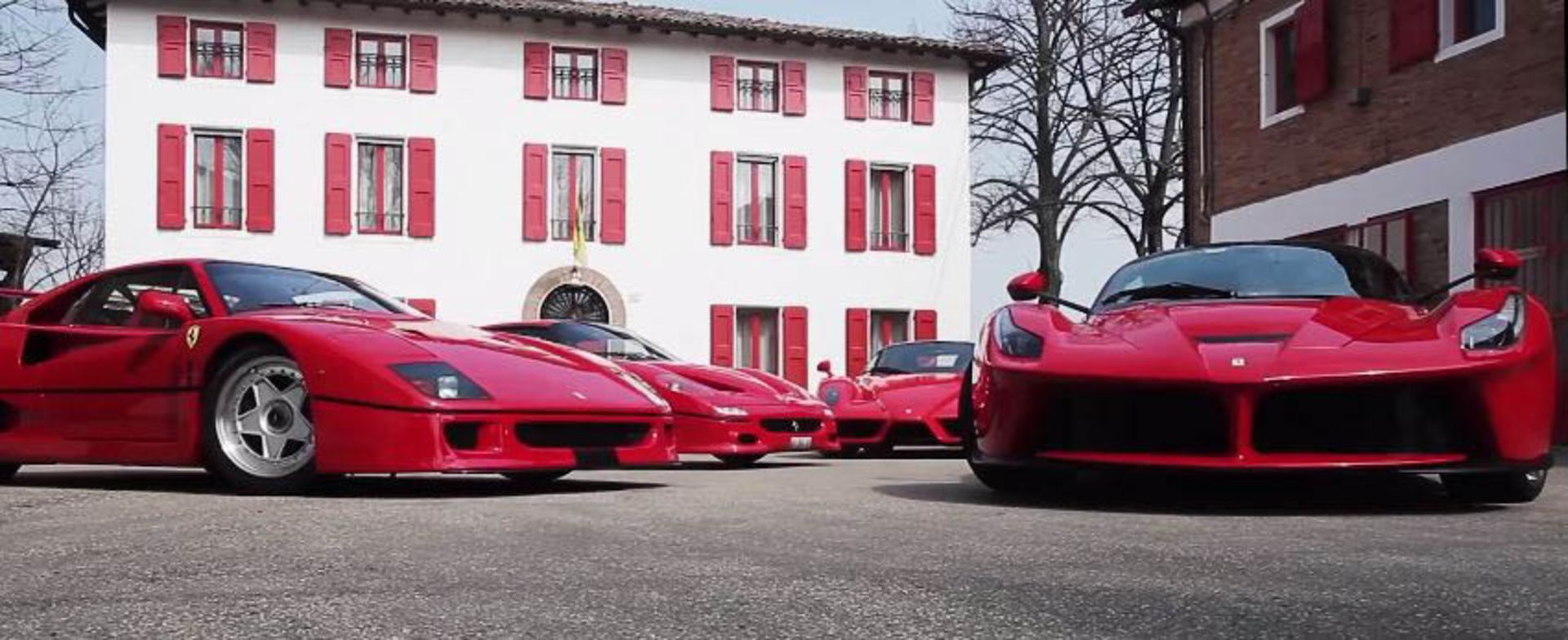 All-Ferrari-hypercars-driven-on-the-Fiorano