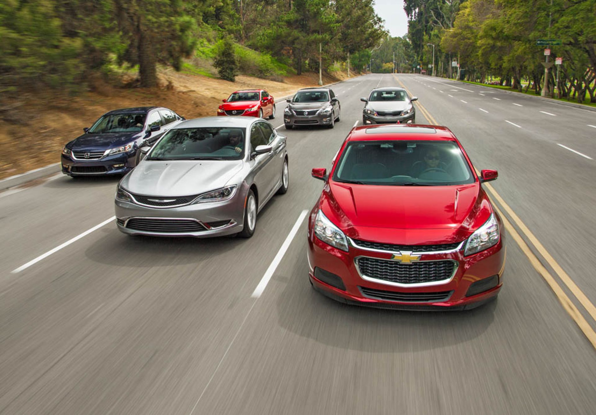 mid-size sedans 2015