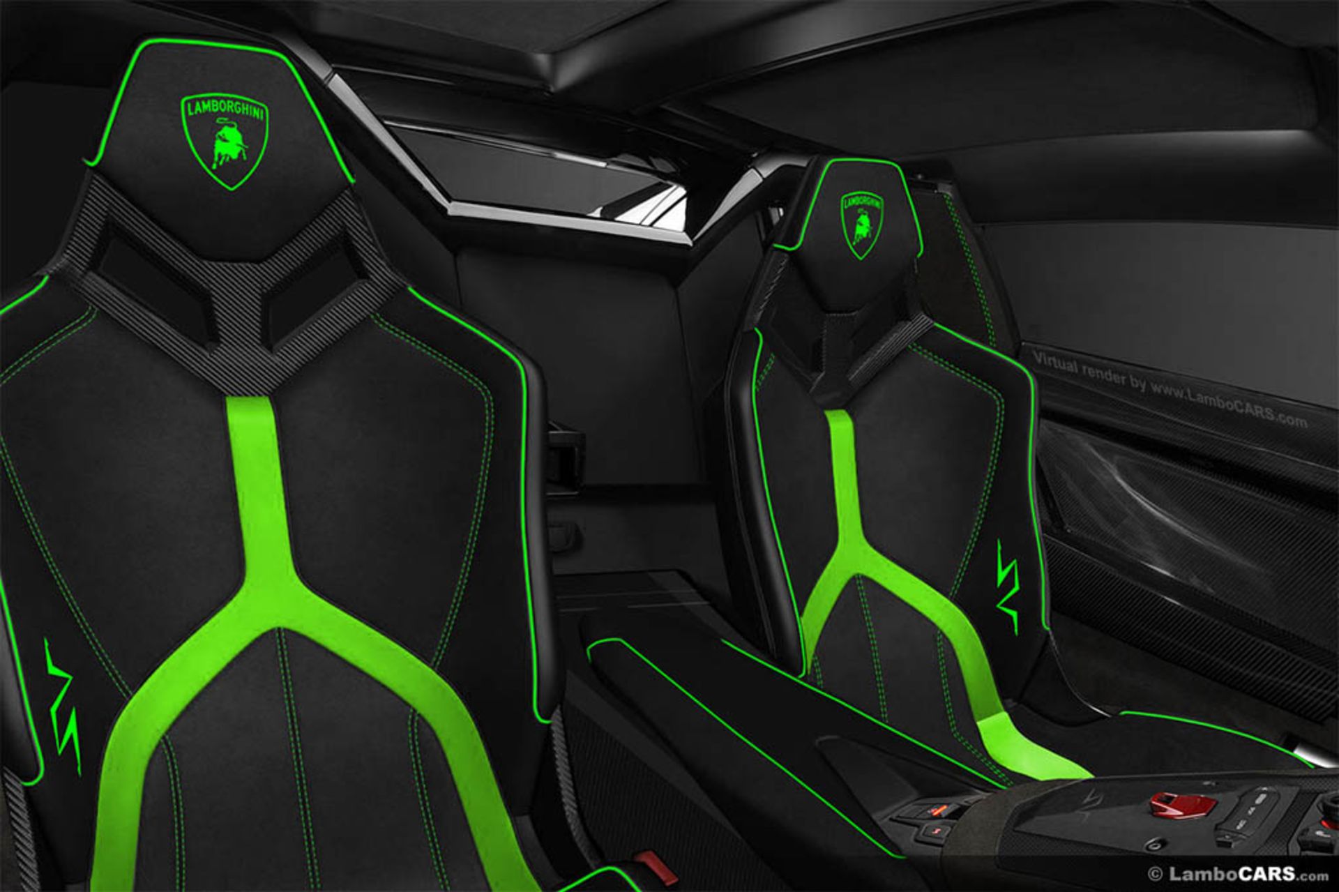 Aventador Superveloce Interior