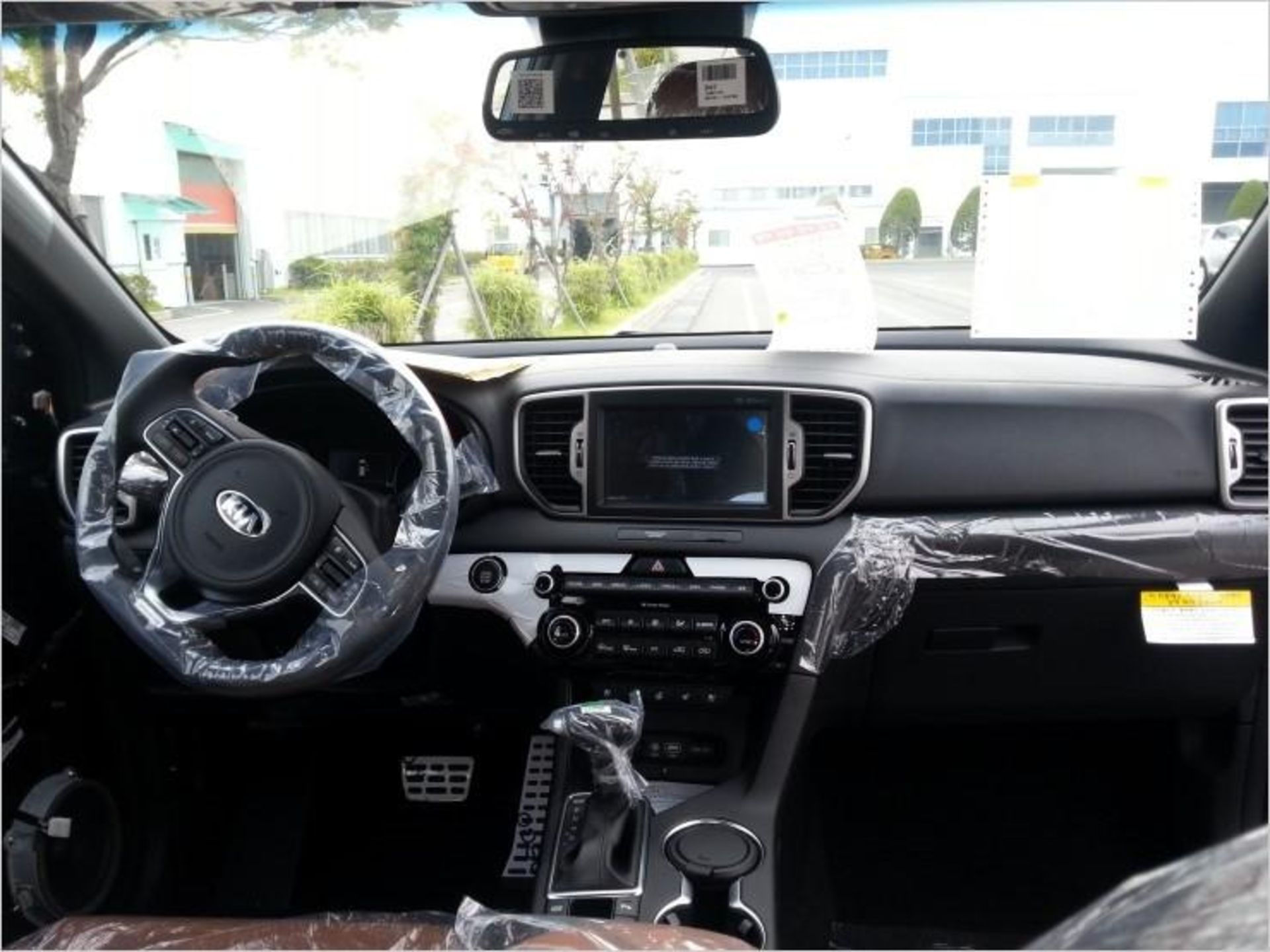 2016 Kia Sportage interior spy 01