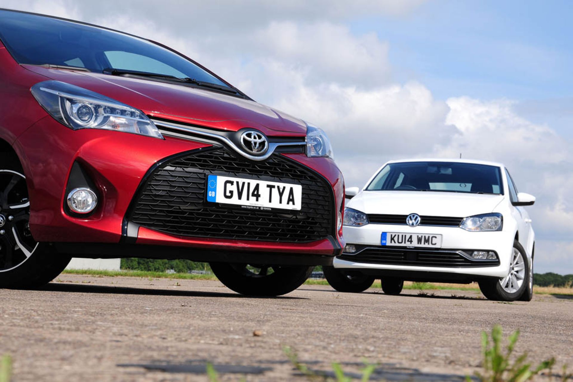 Toyota Yaris vs Volkswagen Polo