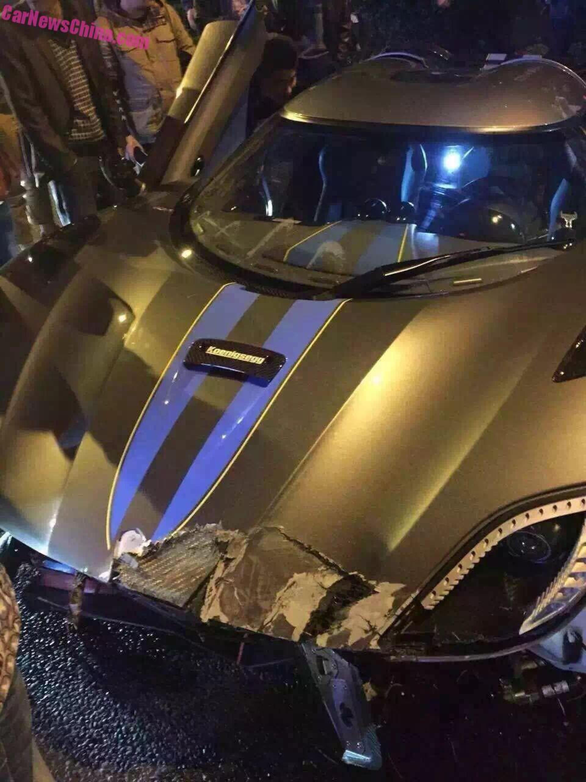 Koenigsegg Agera R Crash China 05