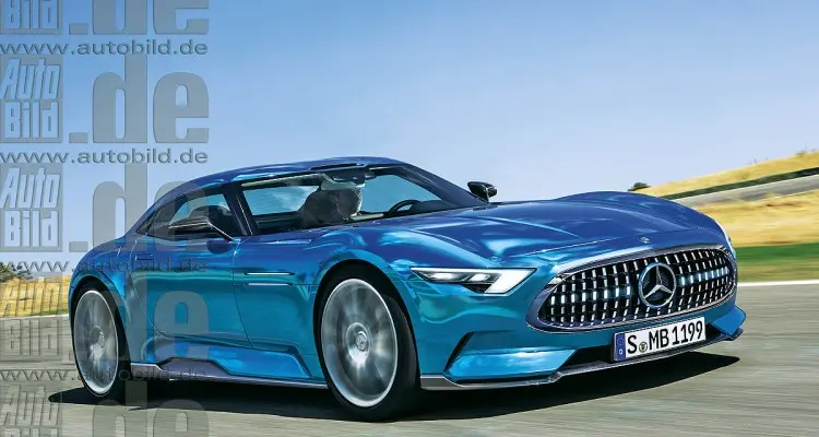2018 Mercedes-AMG SLR rendering