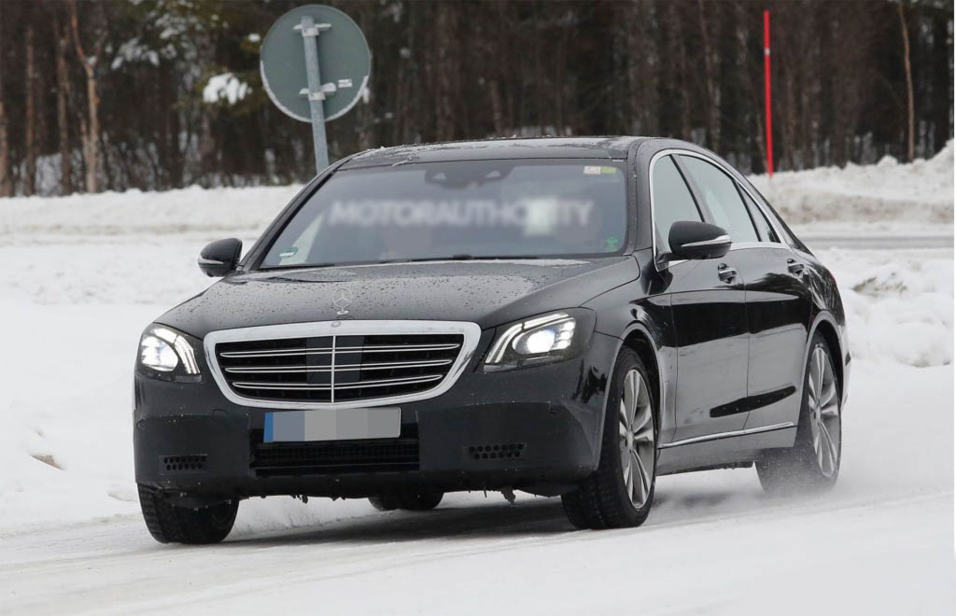 2018 Mercedes-Benz S-Class Spy Shots
