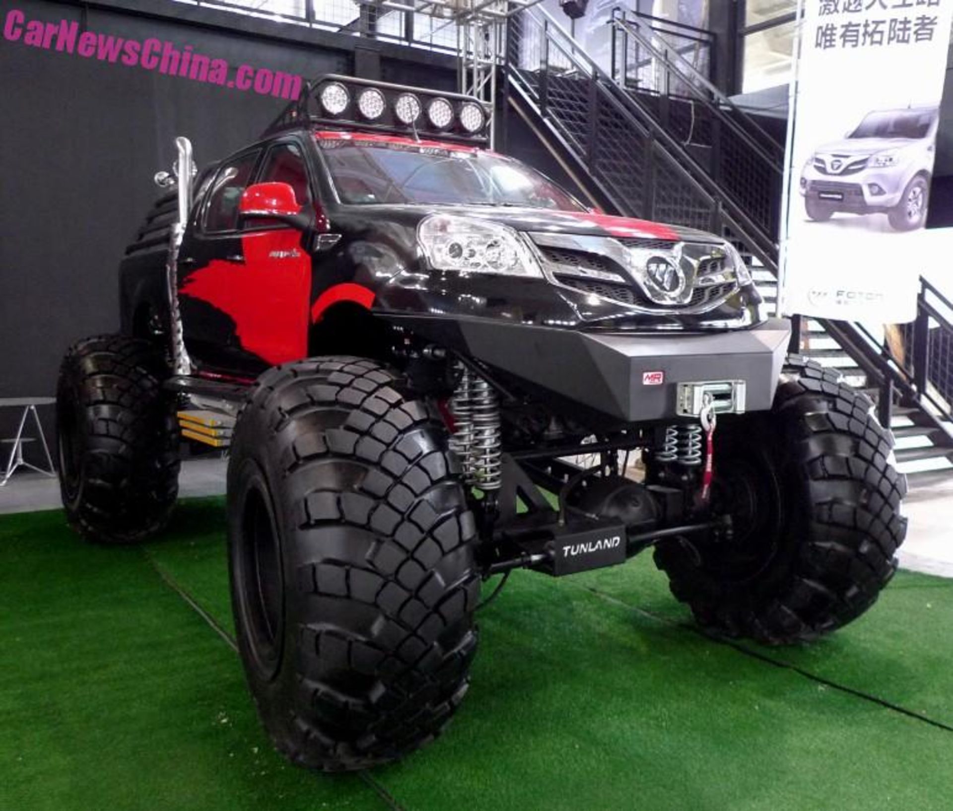 Foton Tunland monster truck