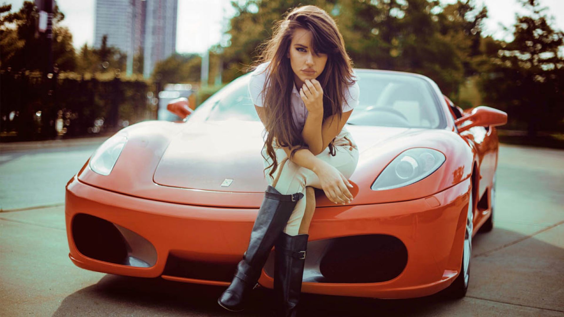 ferrari woman