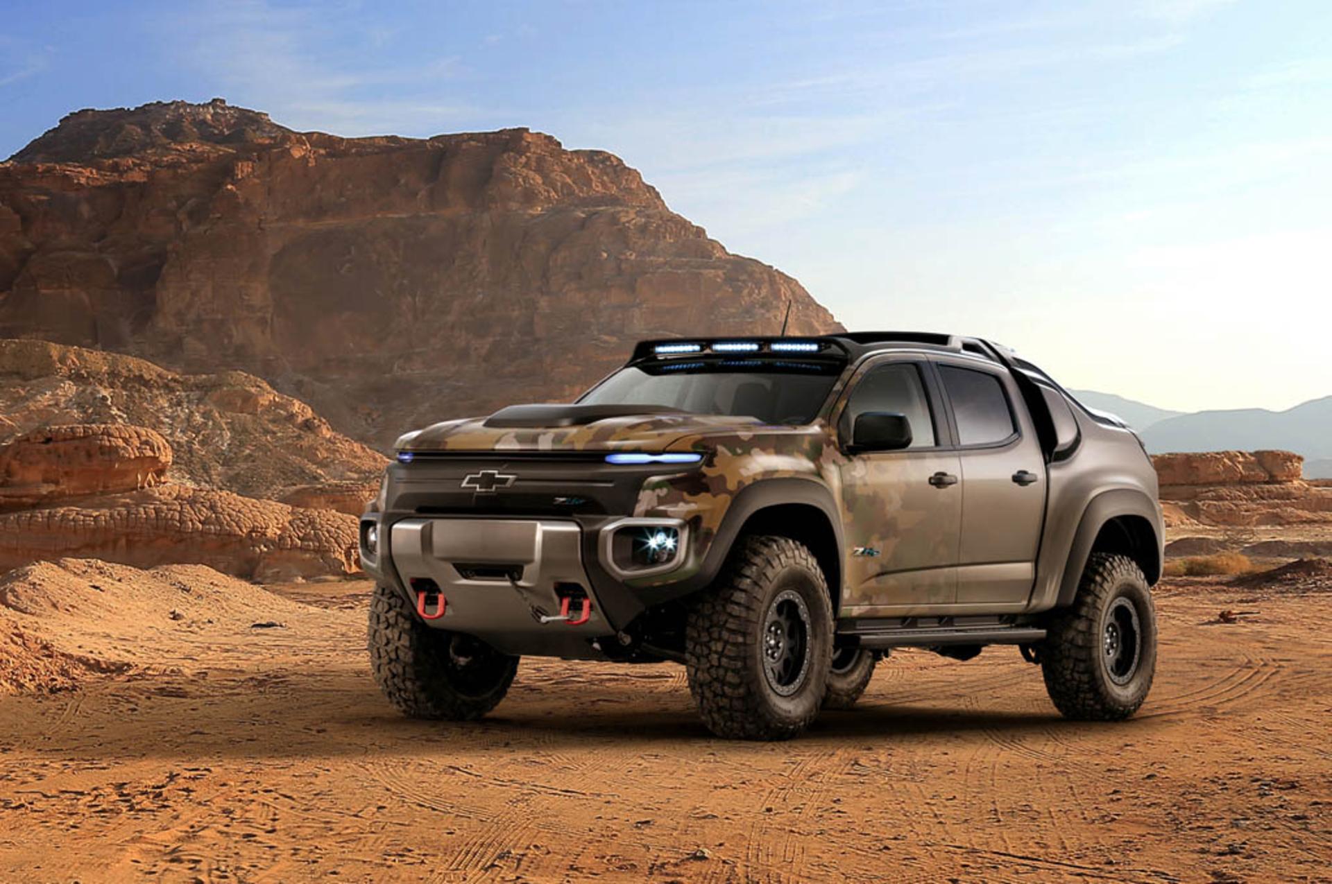 Chevrolet Colorado ZH2 fuel cell electric vehicle