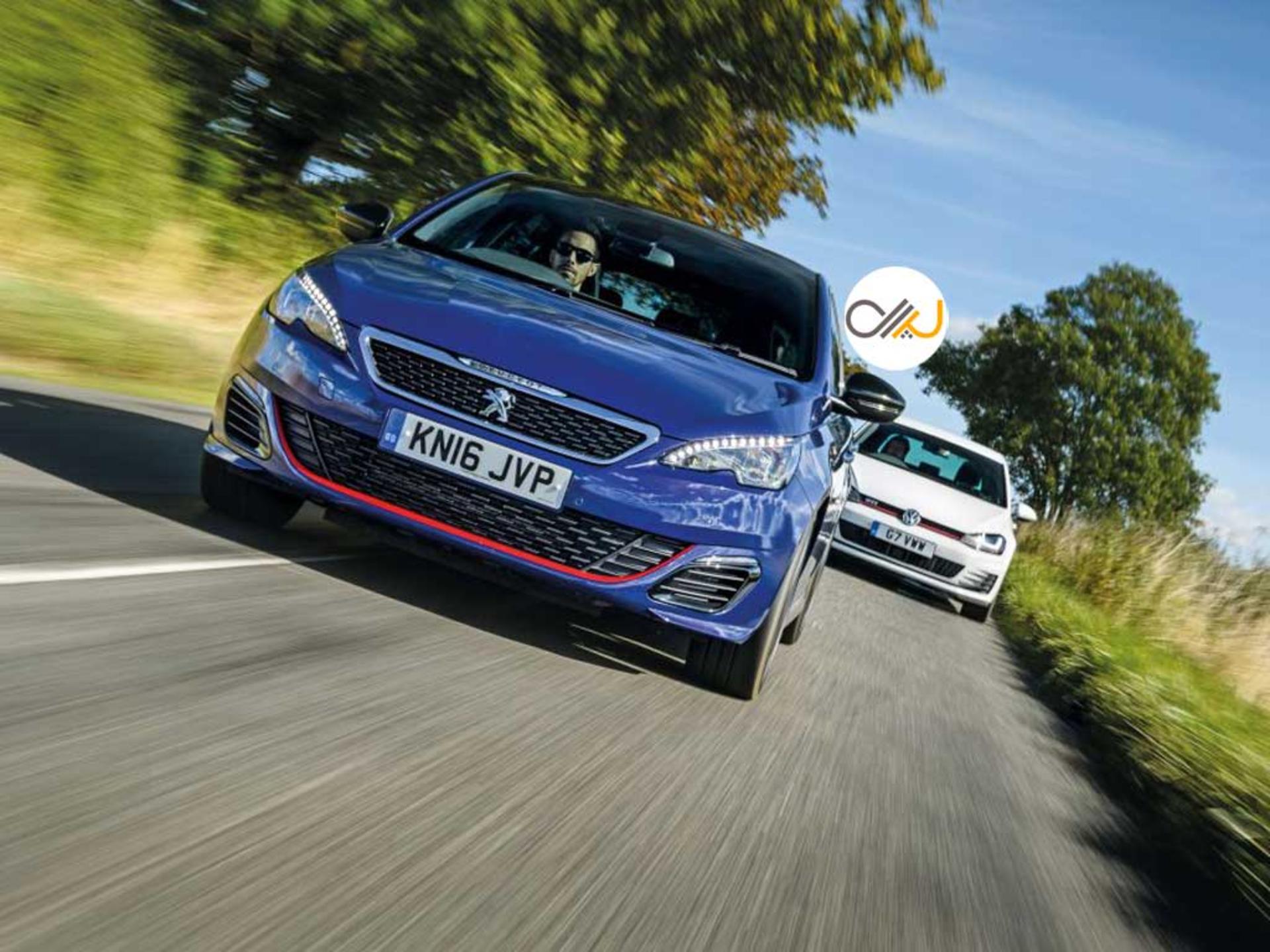 Peugeot-308-GTI-VS-VW-Golf-R