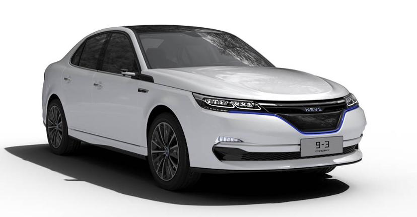 SAAB Electric 9-3 Concept 01