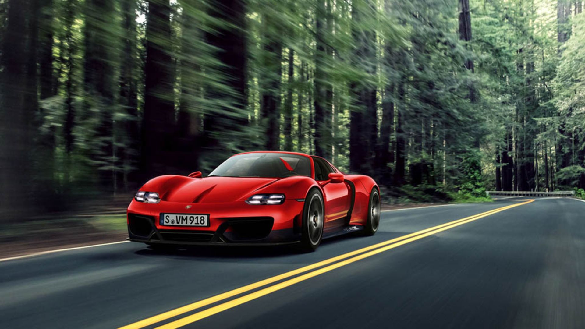 porsche-918-spyder-facelift-render