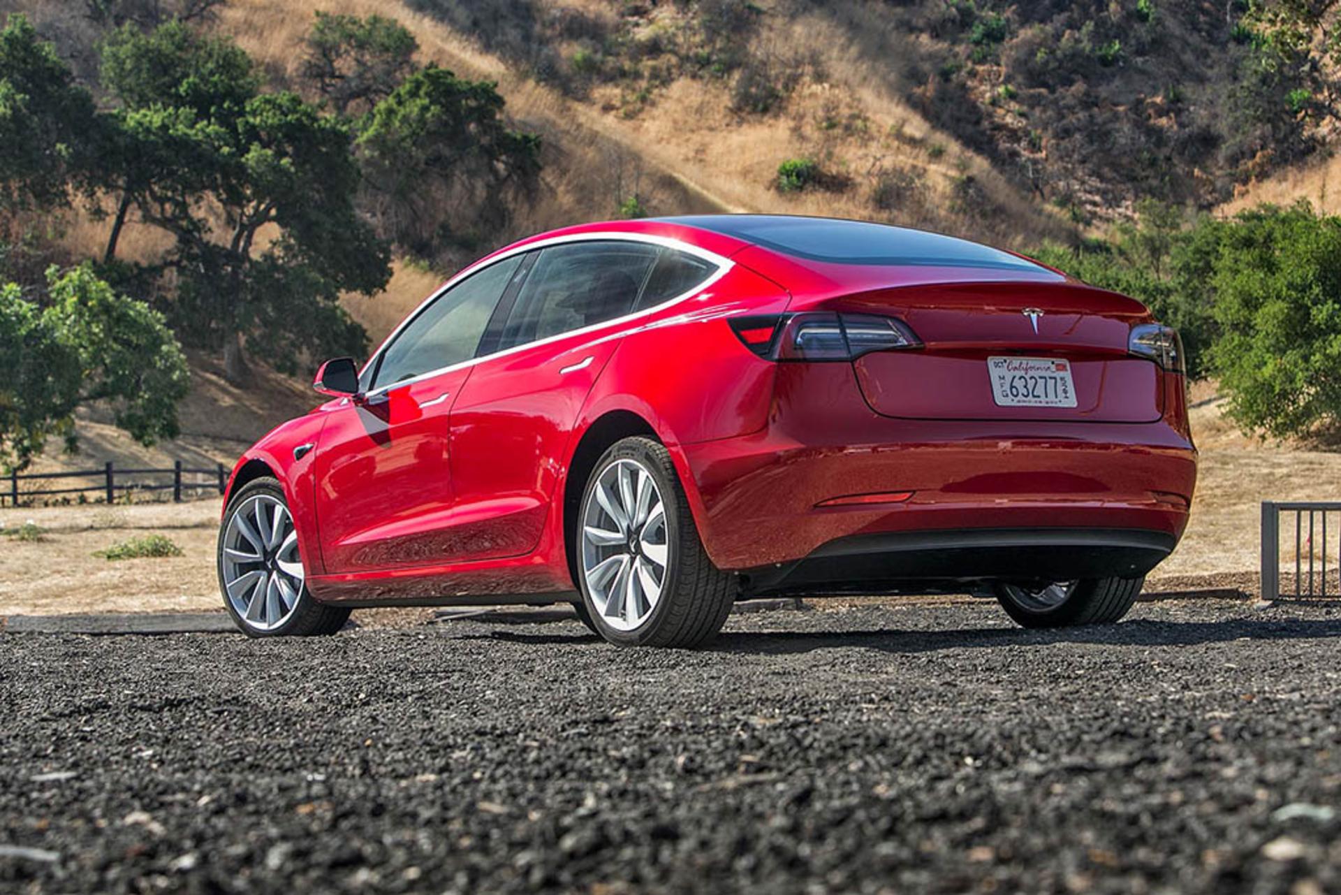 Tesla-Model-3-rear-three-quarter