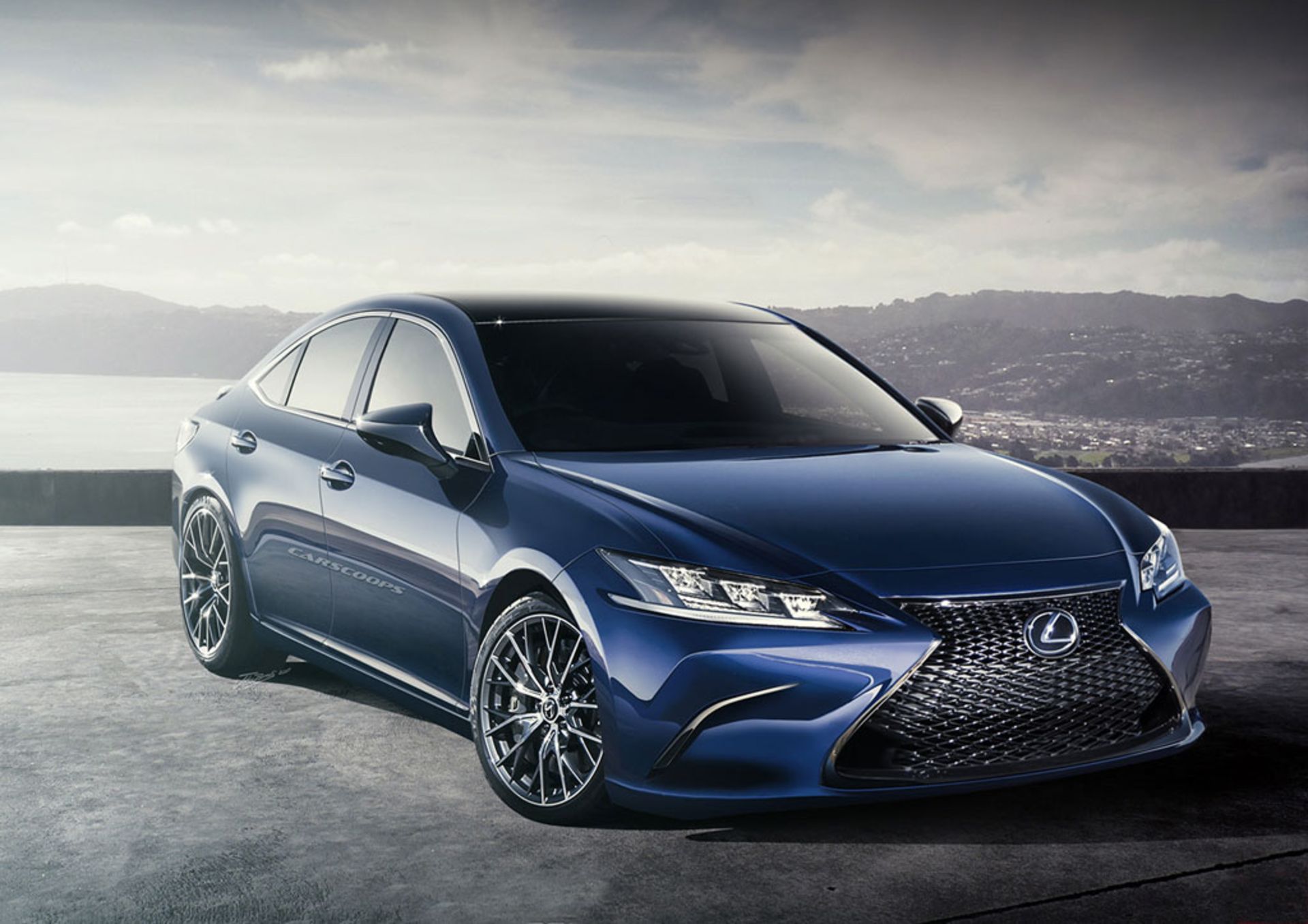 2019-Lexus-ES-Render