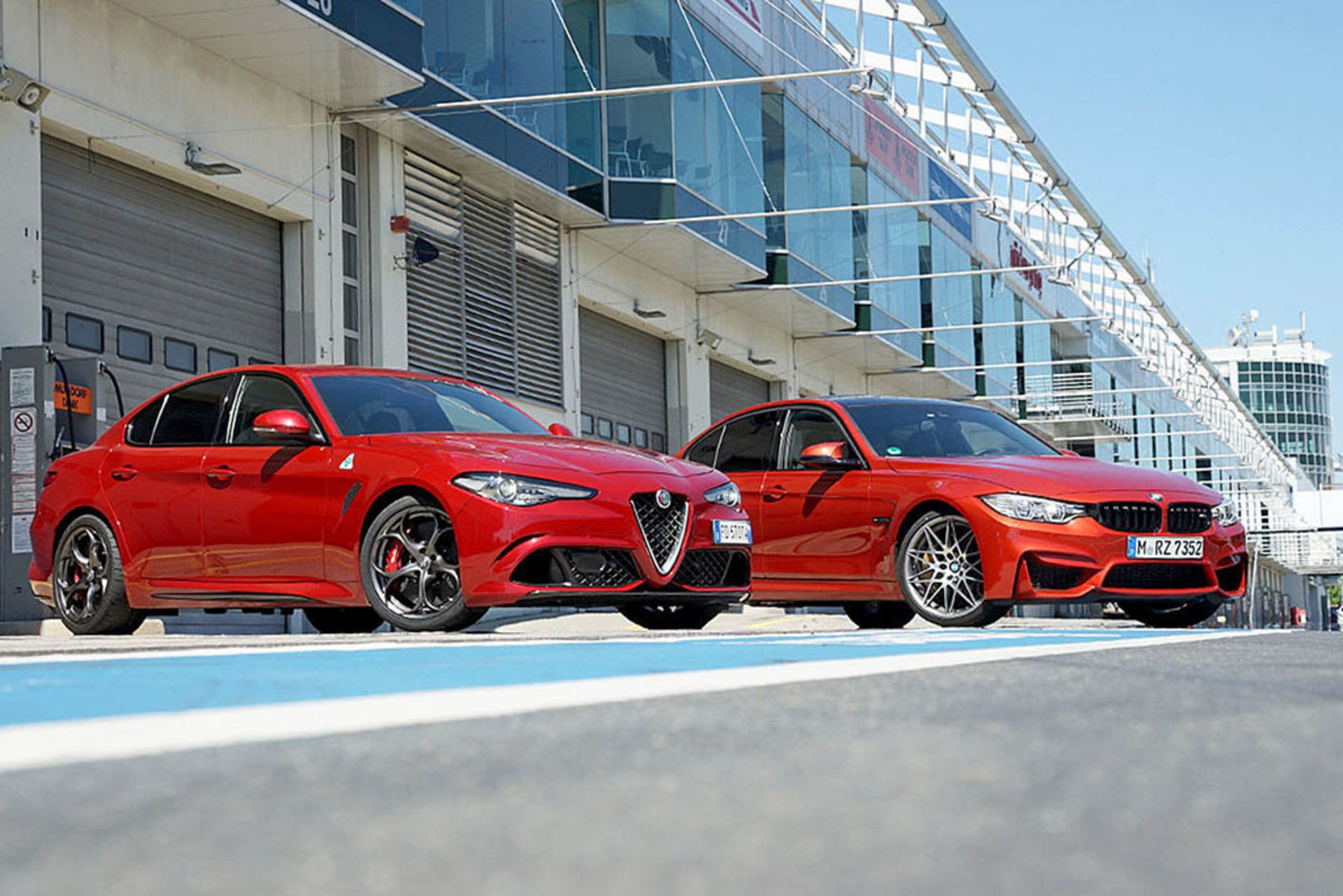 Alfa-Romeo-Giulia-QV-BMW-M3-Competition