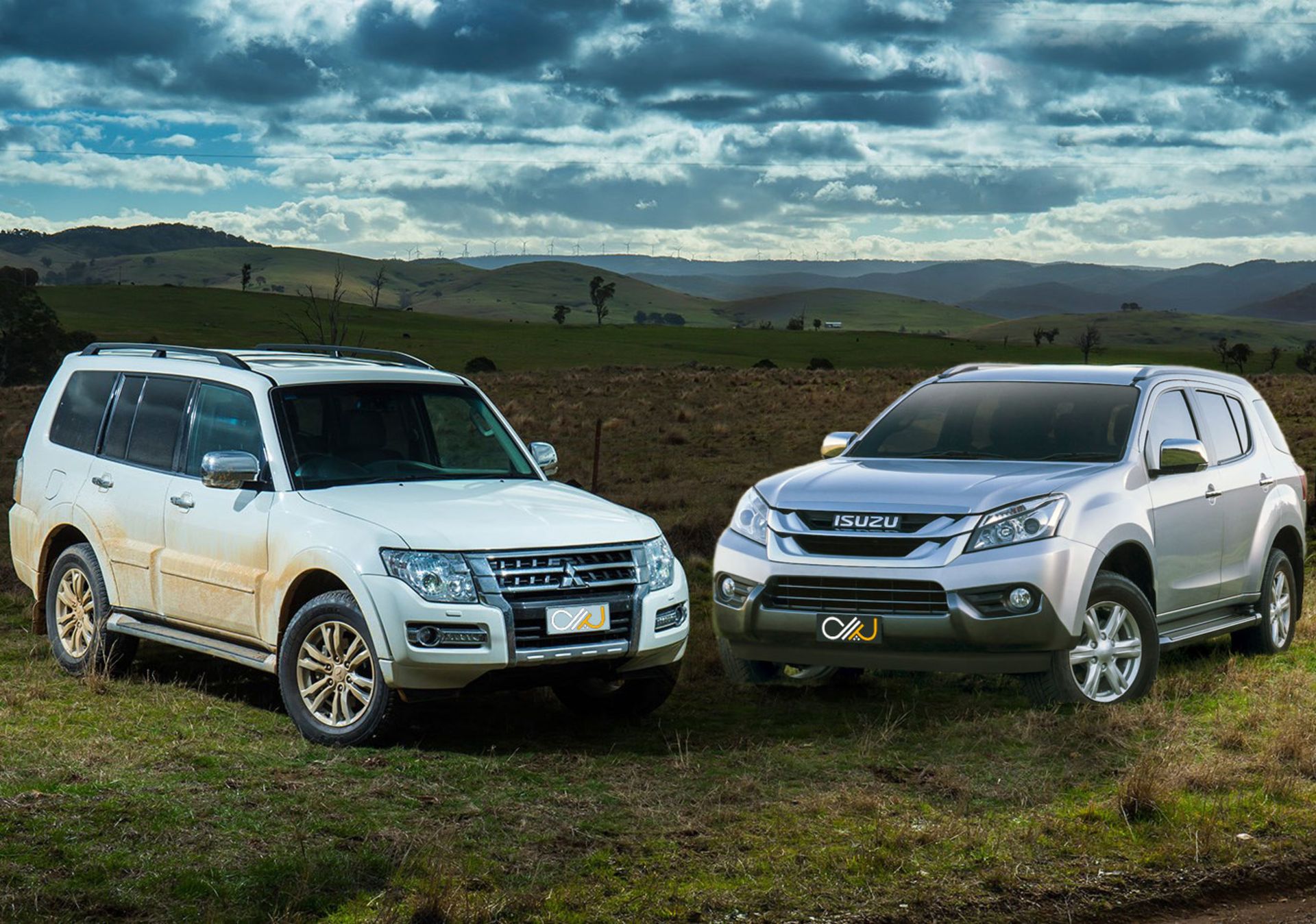 Mitsubishi-Pajero-VS-Isuzu-MU-X