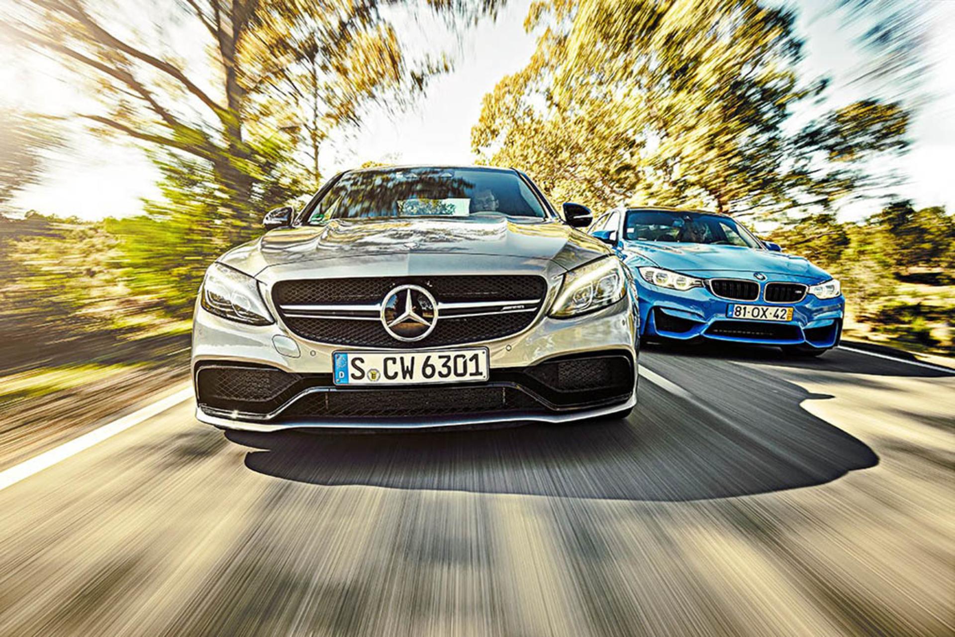 Mercedes-AMG C63 vs BMW M3