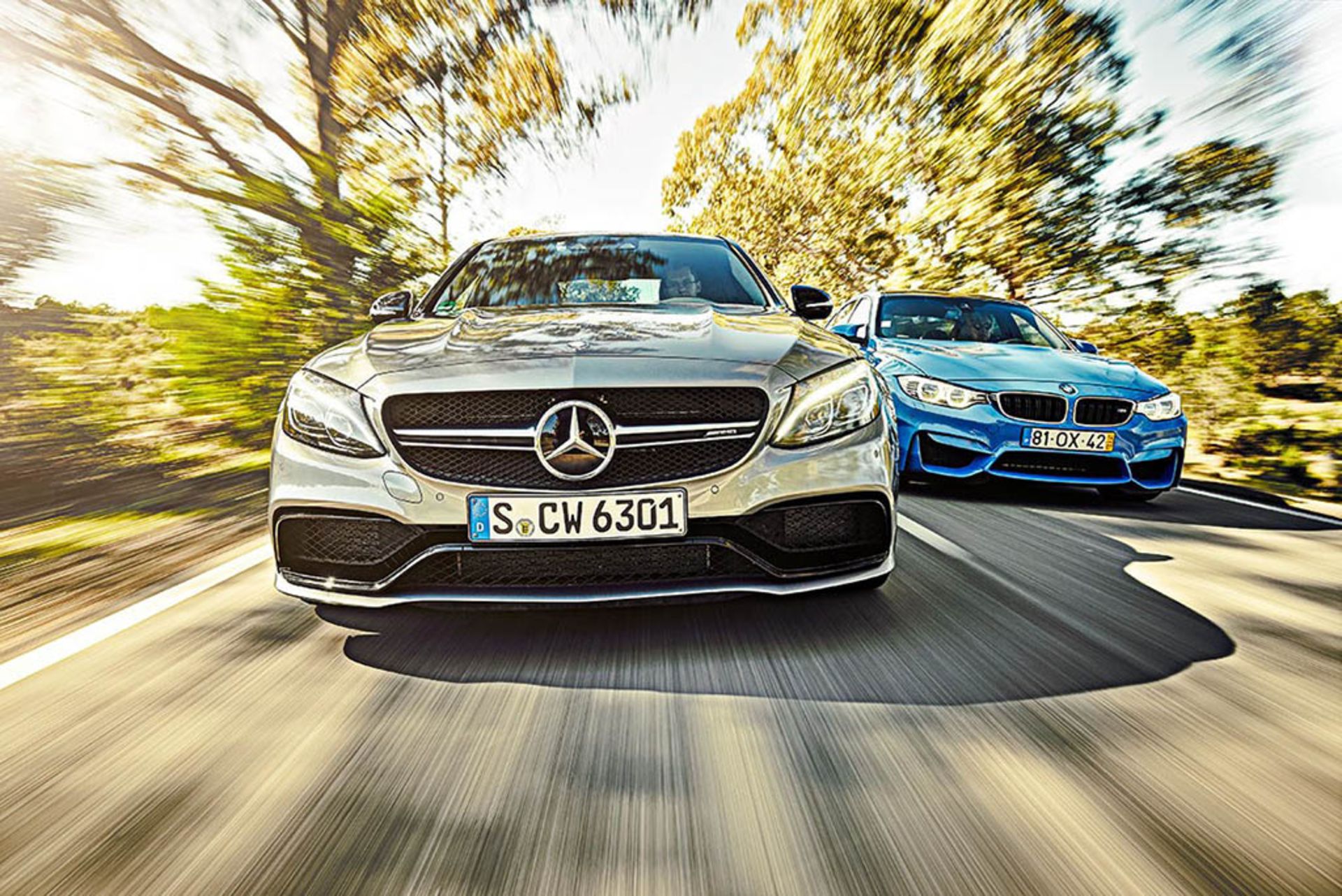 Mercedes-AMG C63 vs BMW M3