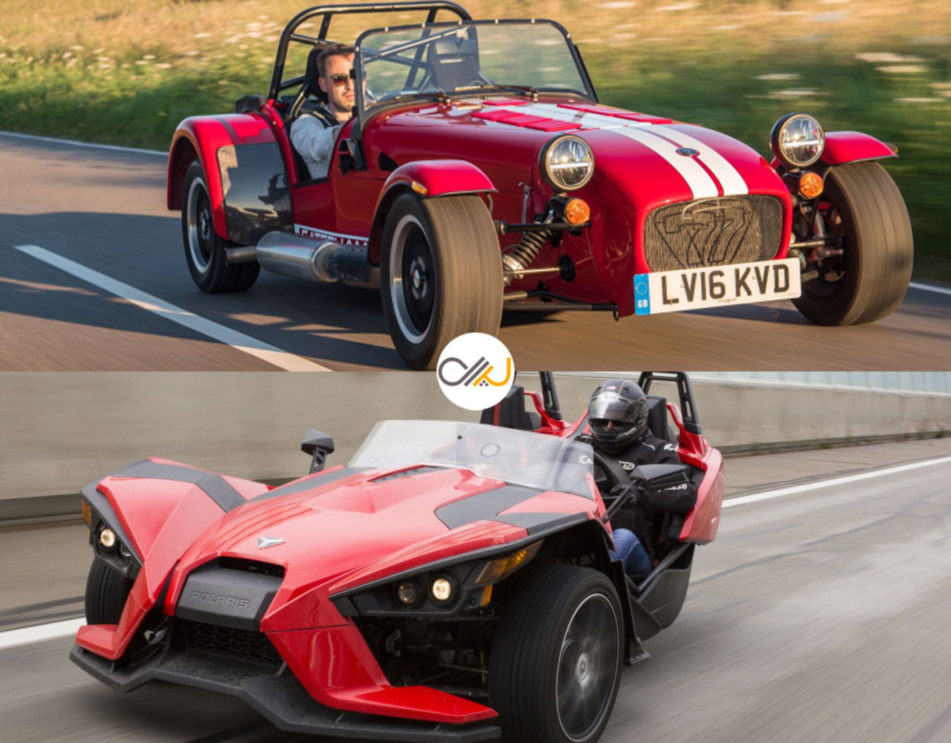 Polaris-Slingshot-VS-Caterham-Seven