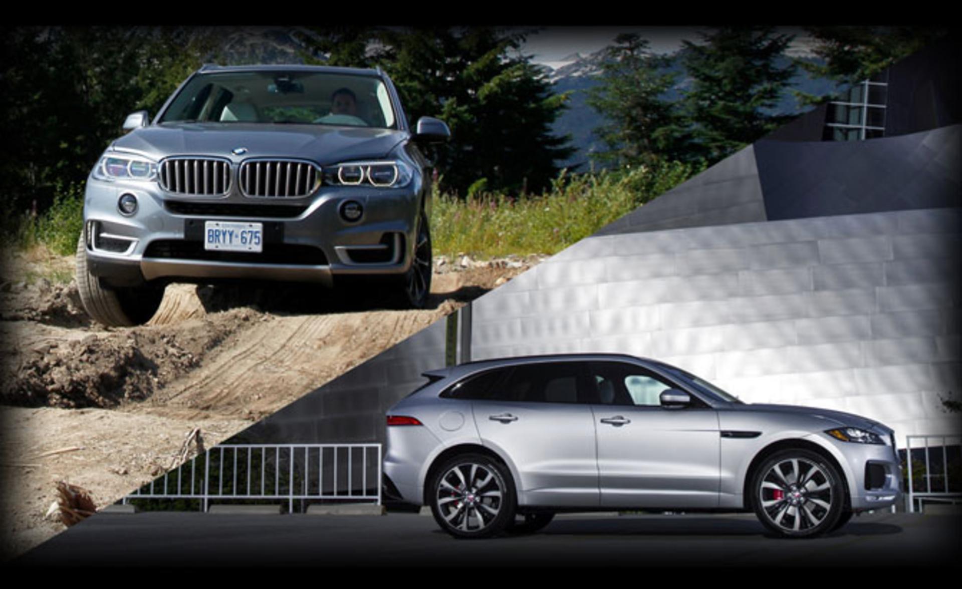 جگوار اف پیس یا ب‌ام‌و X5