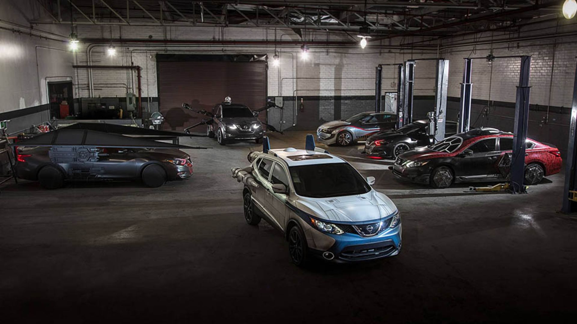 Star Wars Nissan show vehicles shine at LA