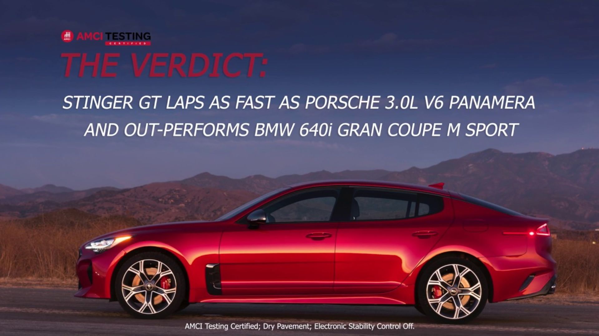 Stinger GT vs Porsche Panamera vs BMW 640i