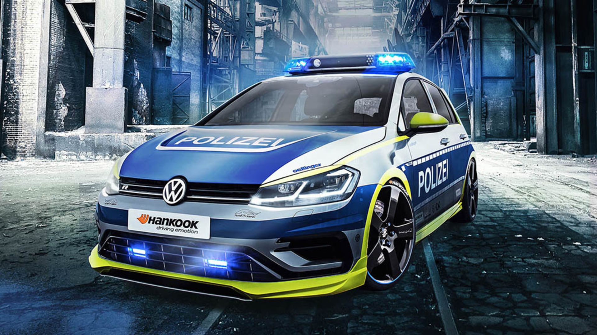 oettinger vw golf r 400 police 01