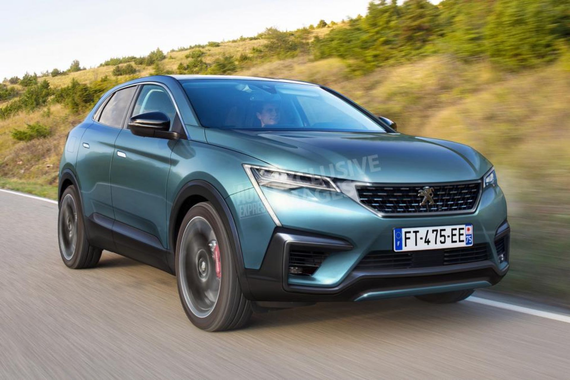New Peugeot 4008 coupe-SUV