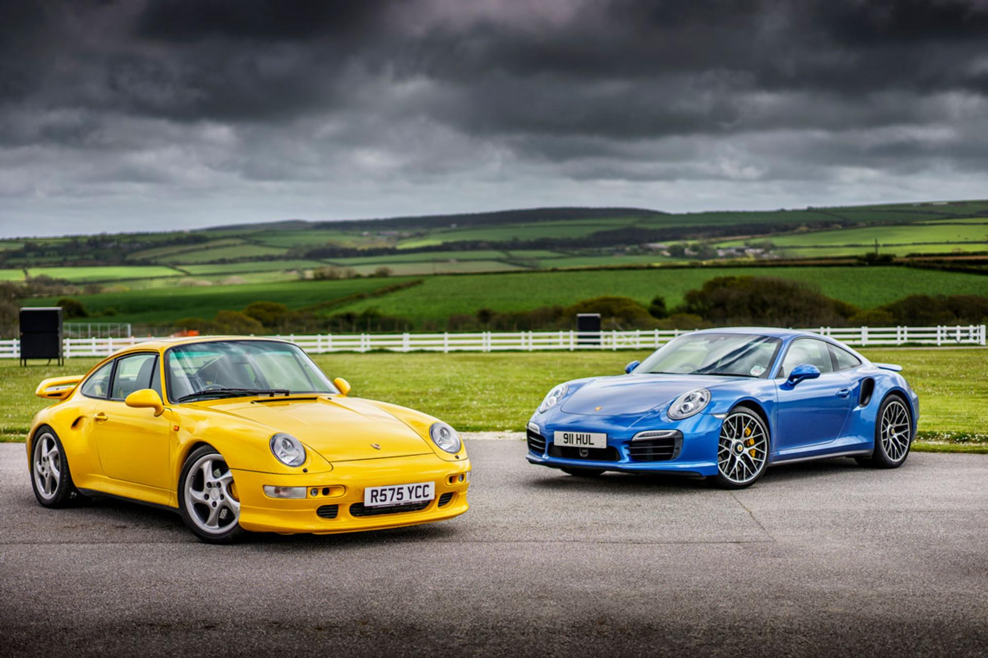 Speed-Yellow-Sapphire-Blue-Porsche-911-Turbo-S