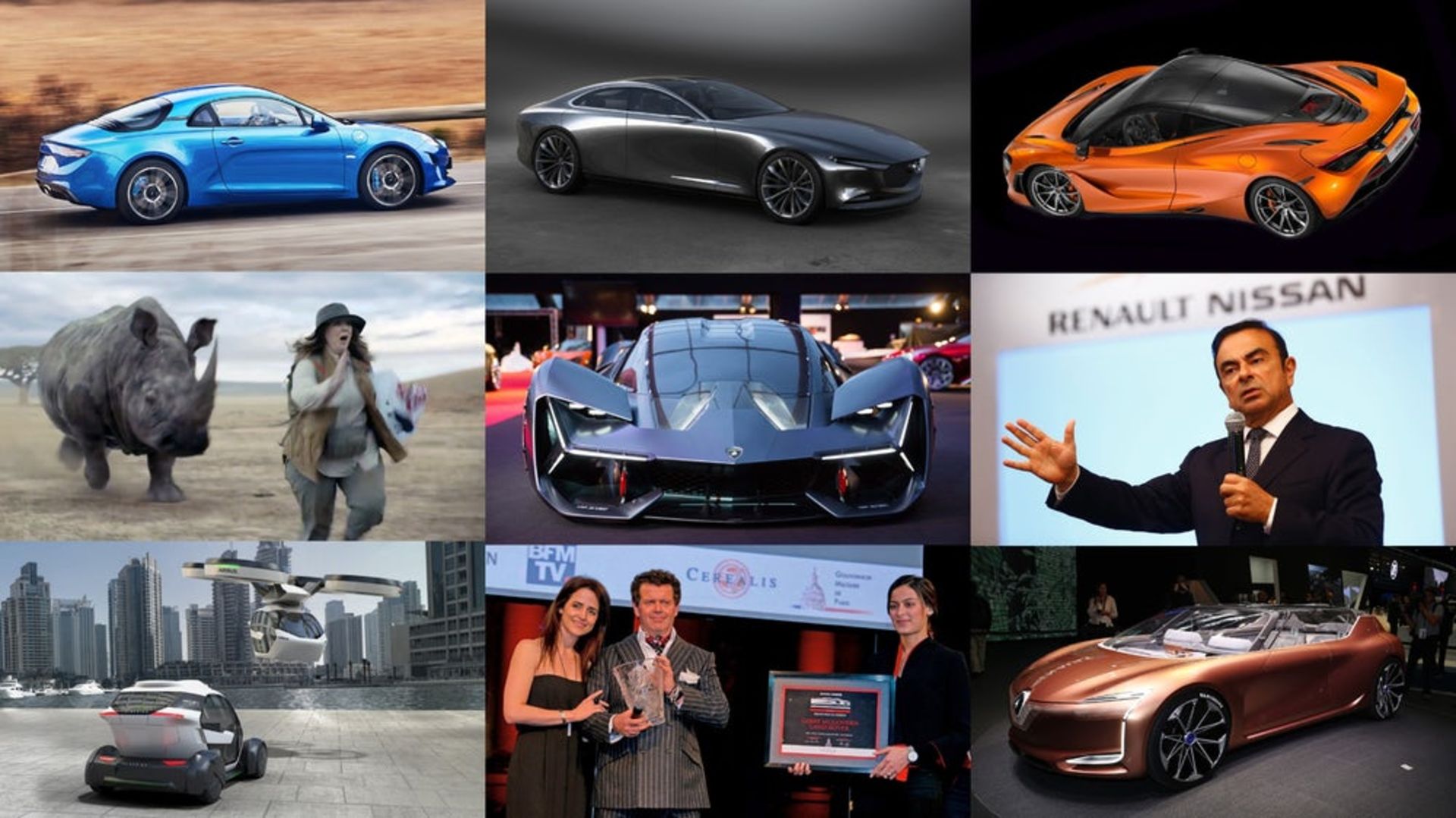 The winners of the 33rd Festival Automobile International have been announced