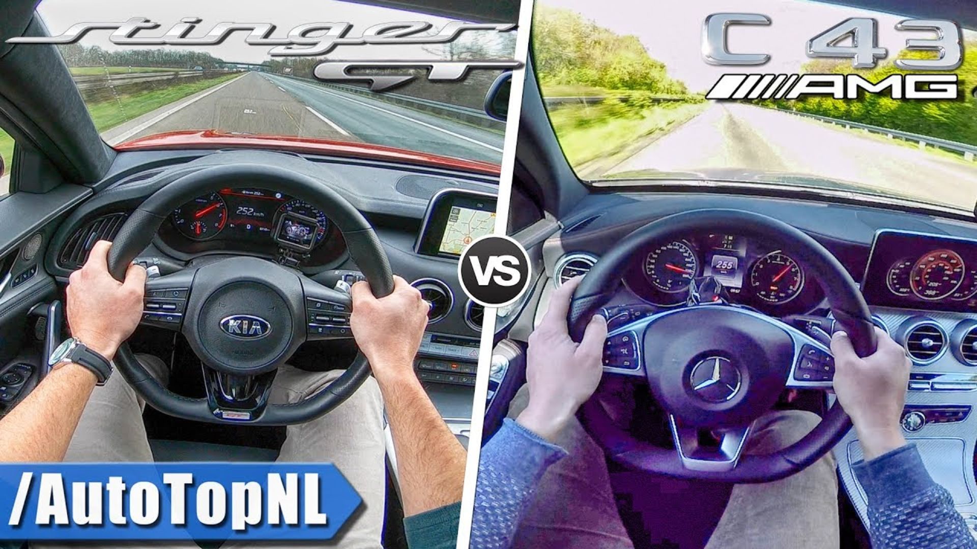 C43 AMG vs Kia Stinger GT