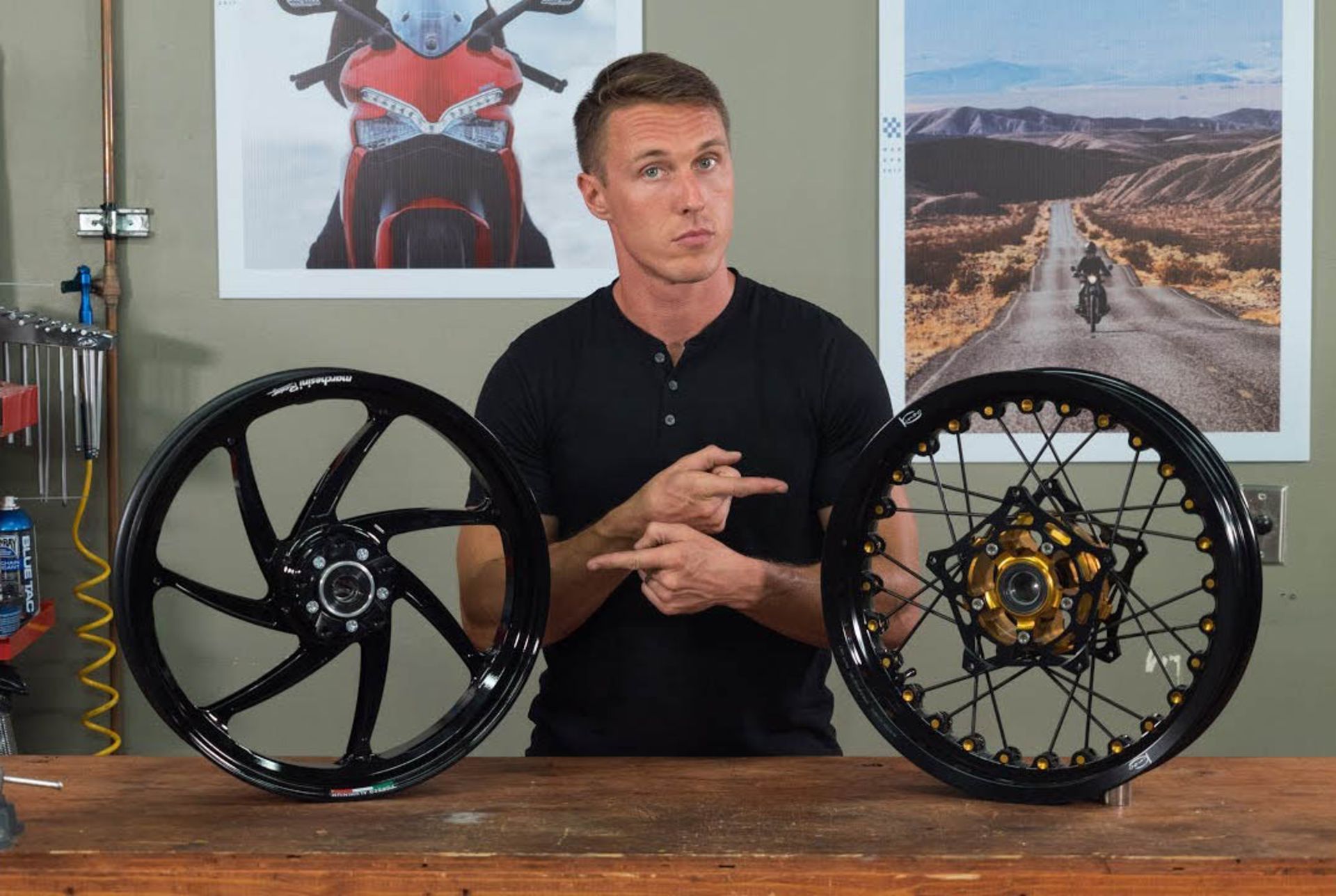 Wire-Spoked Motorcycle Wheels vs. Alloy Motorcycle Wheels