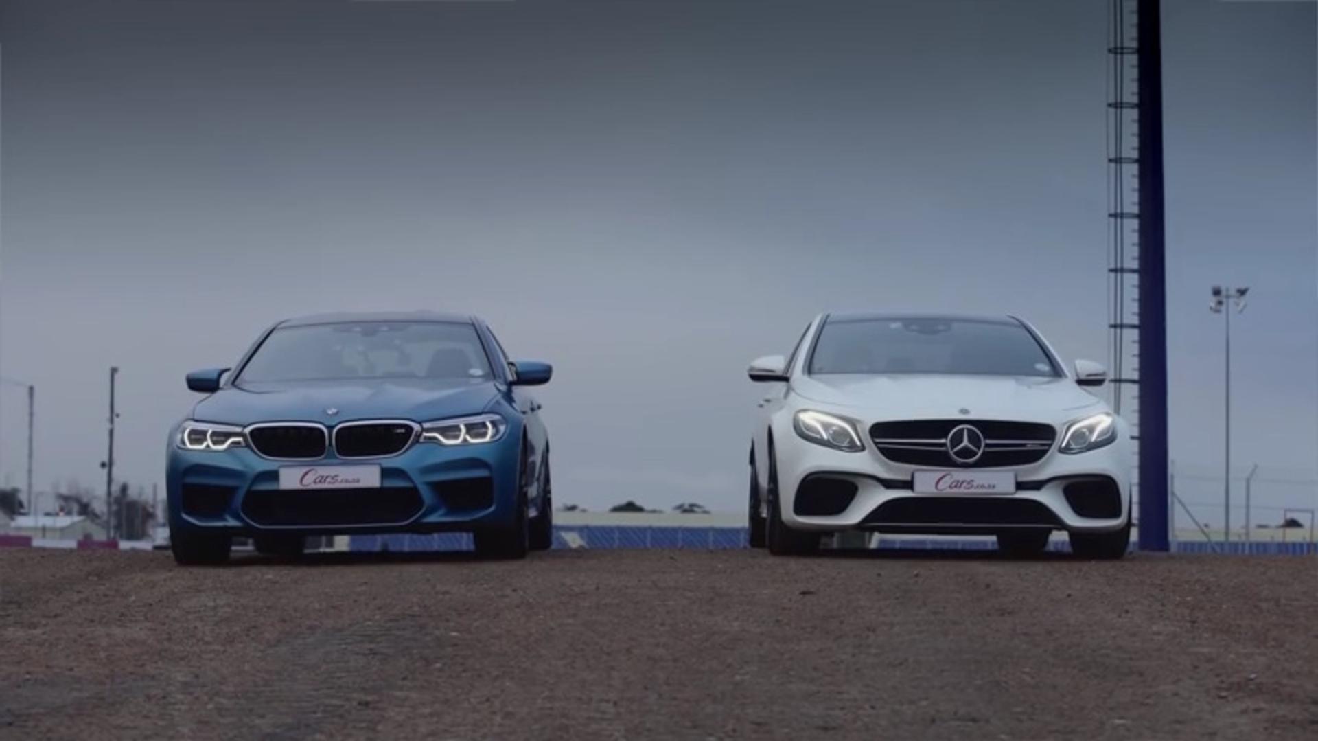 BMW M5 vs Mercedes E63S 07