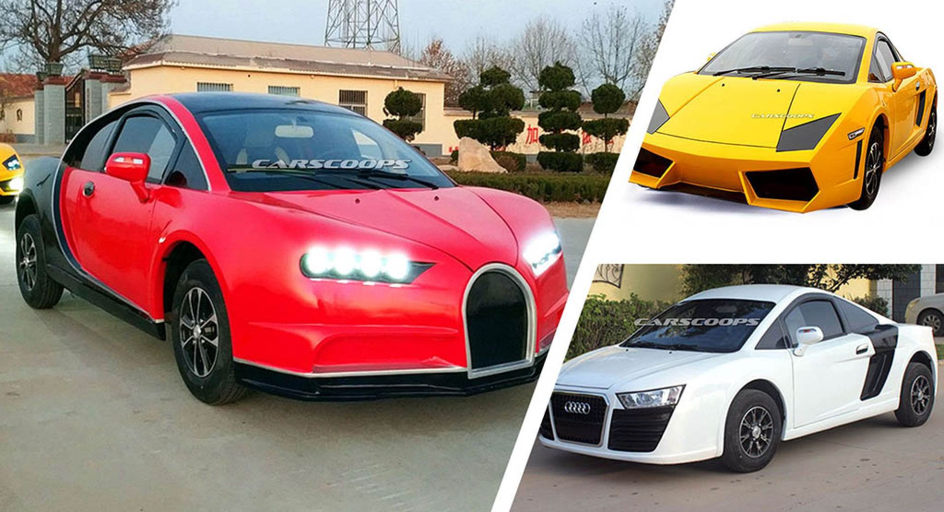 Bugatti-Chiron-Audi-Lamborghini-Clones-China