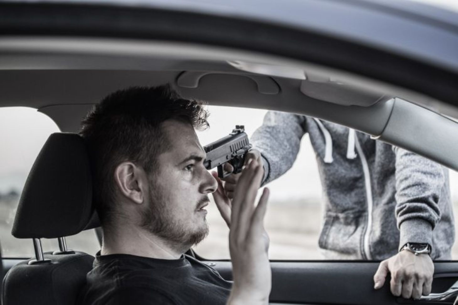 Hijack car