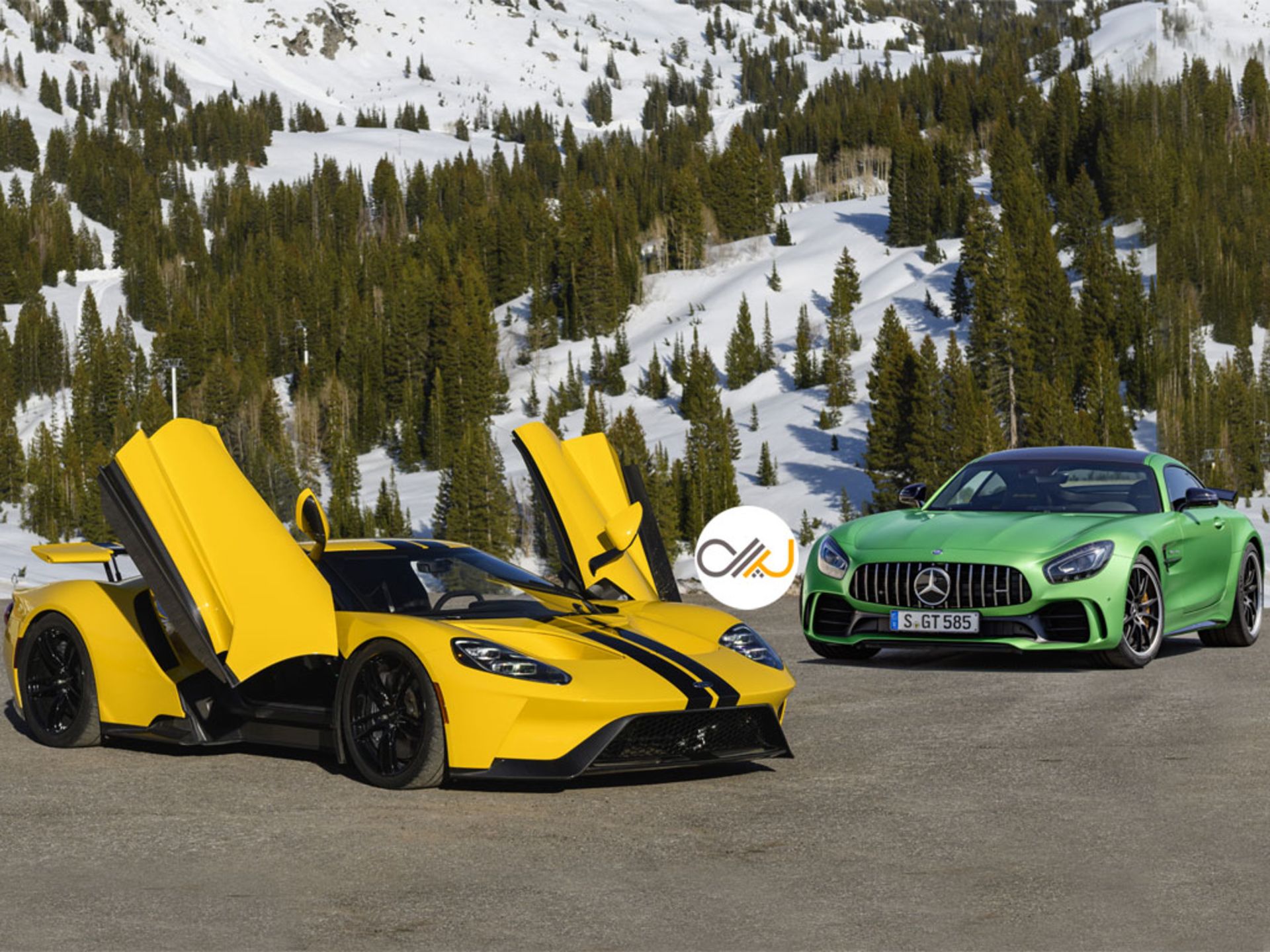 Mercedes-AMG-GT-VS-Ford-GT