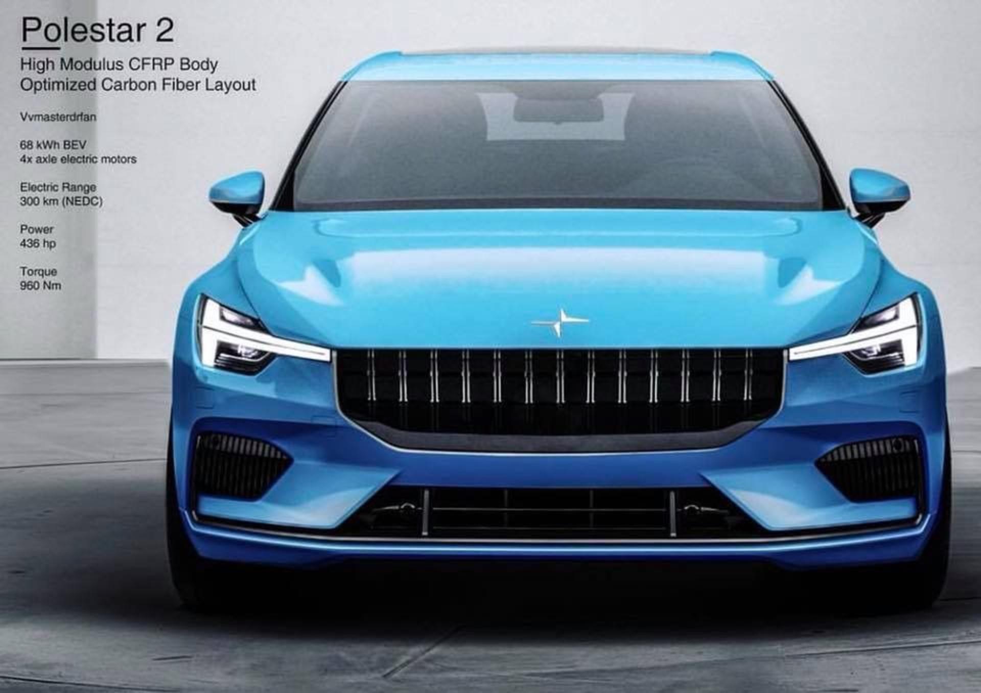 Polestar 2 rendering