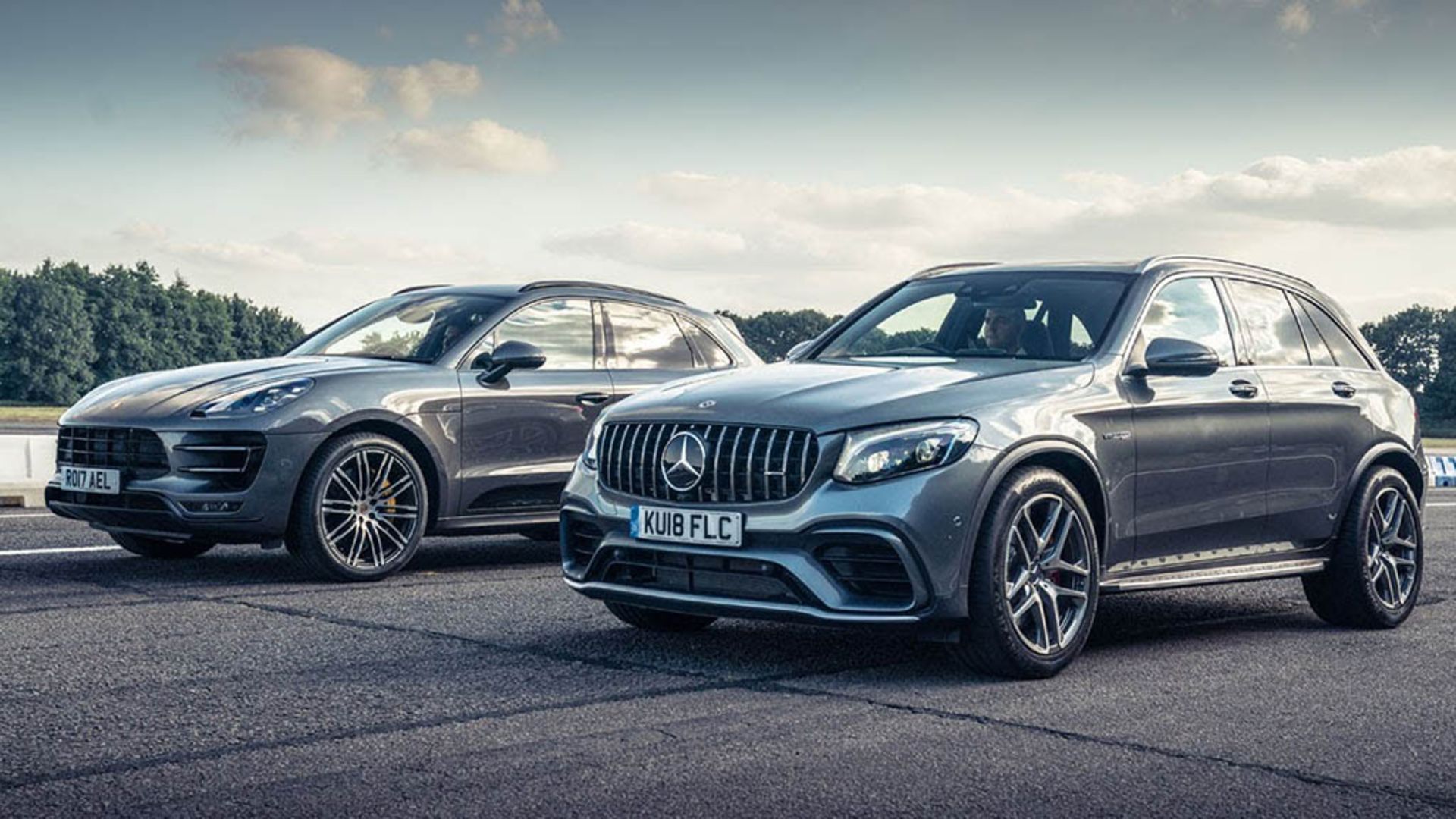Mercedes-AMG GLC 63 vs Porsche Macan PP