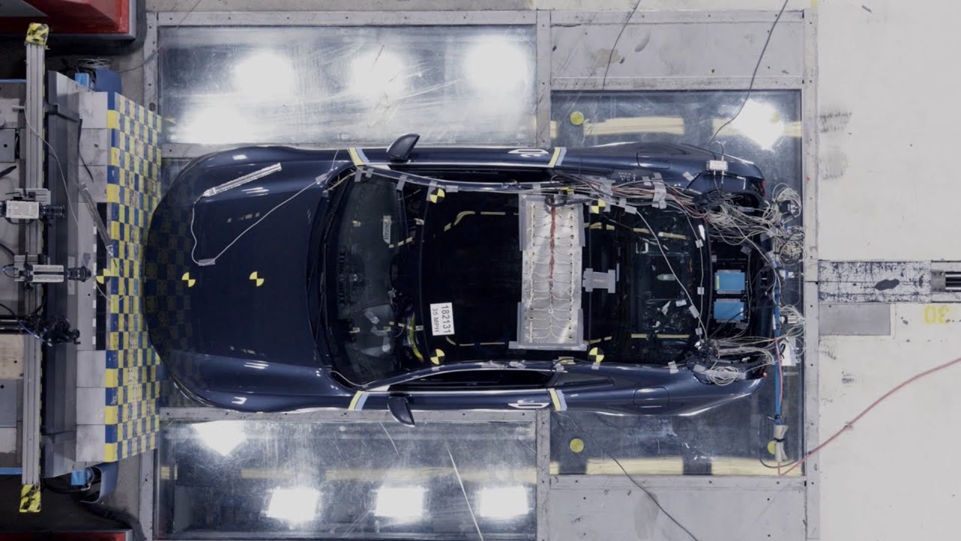 Polestar 1 Carbon Fiber Body Endure Crash Test