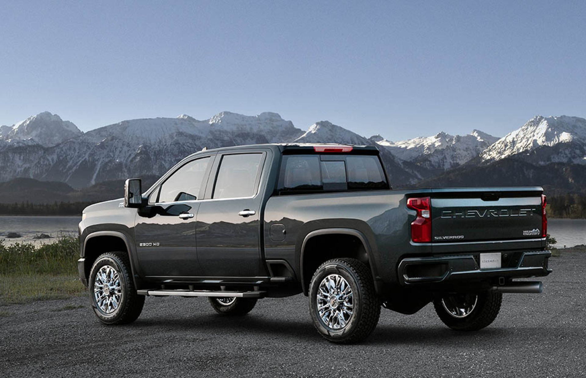 The High Country is one of five trim levels for the all-new 2020