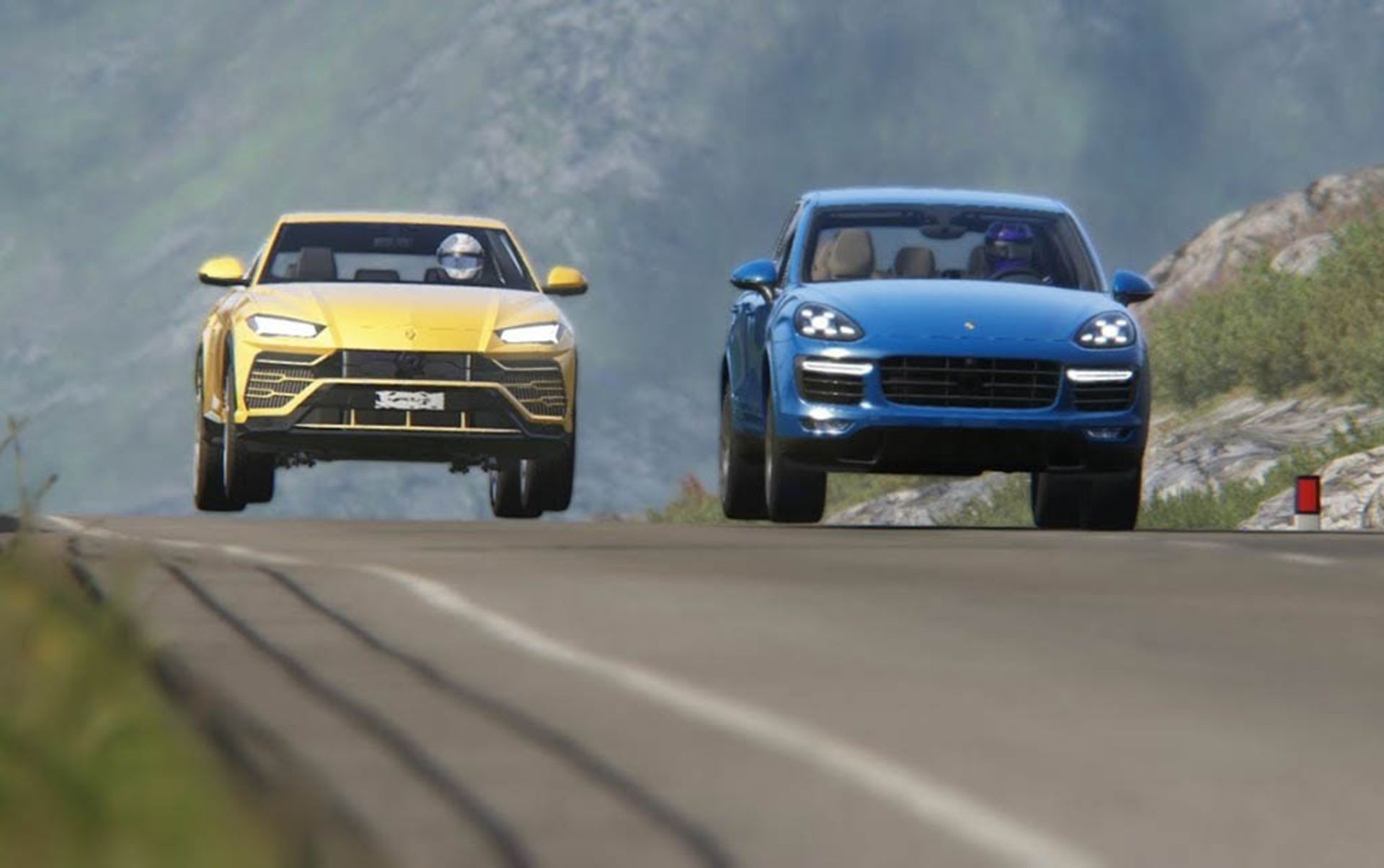 LAMBORGHINI URUS vs PORSCHE CAYENNE TURBO 2